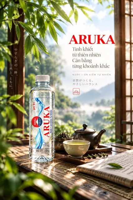 Nước ion kiềm ARUKA