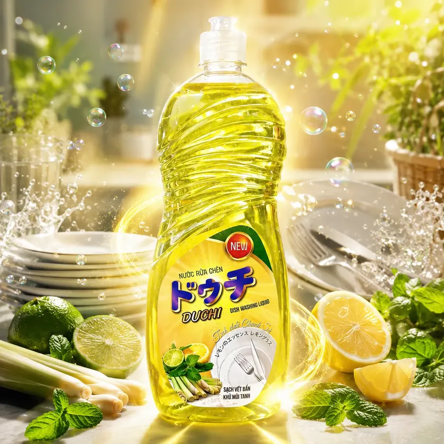 Nước rửa bát Duchi Chanh Sả 800g