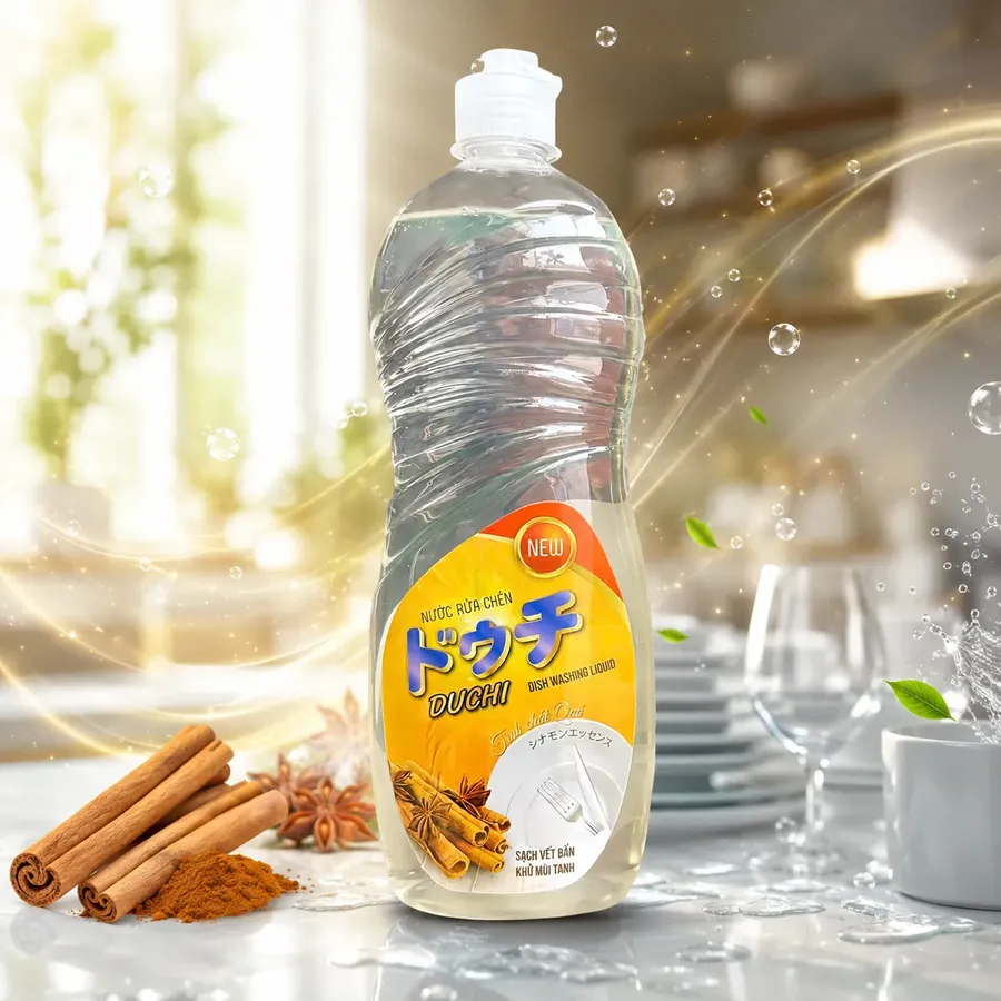 Nước rửa bát Duchi Quế 800g