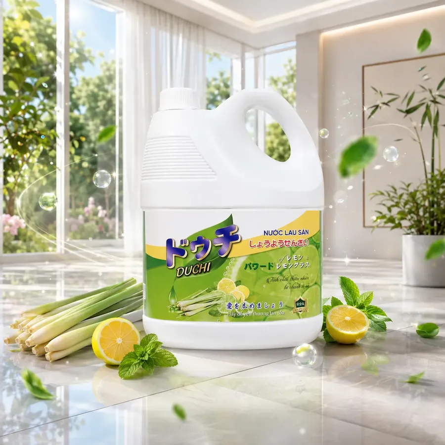 Nước lau sàn Duchi Hương Chanh 3,6kg