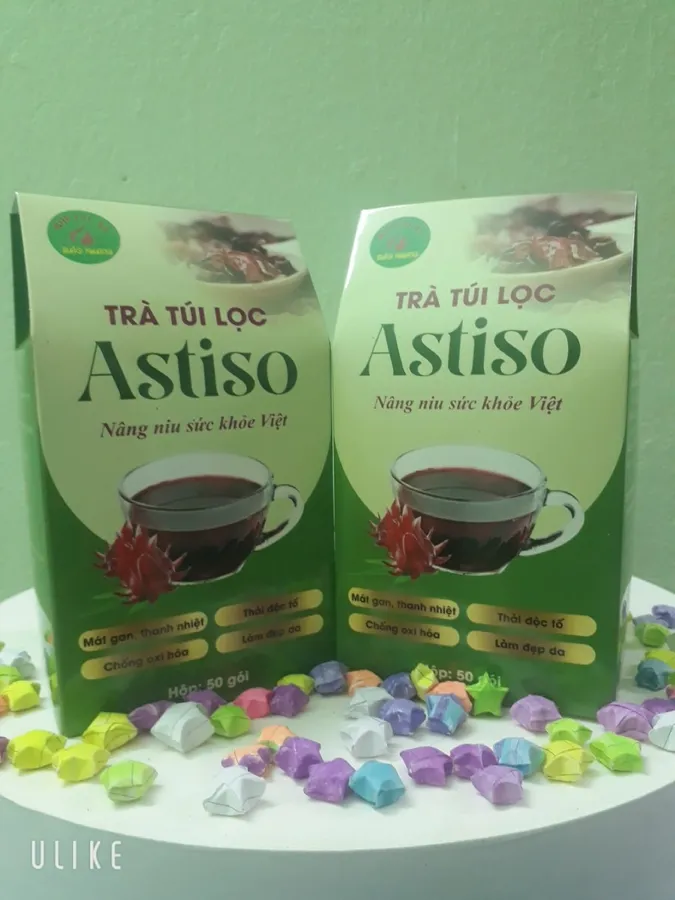 Trà túi lọc Astiso (hộp 50 gói)