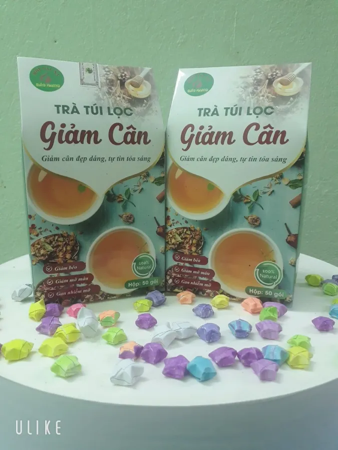 Trà túi lọc giảm cân (hộp 50 túi lọc)