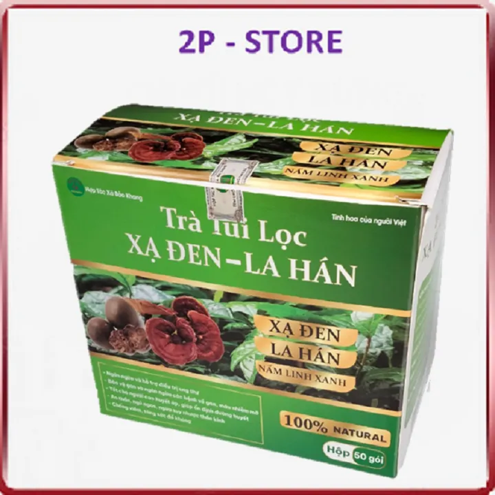 Trà túi lọc xạ đen – la hán 100% tự nhiên