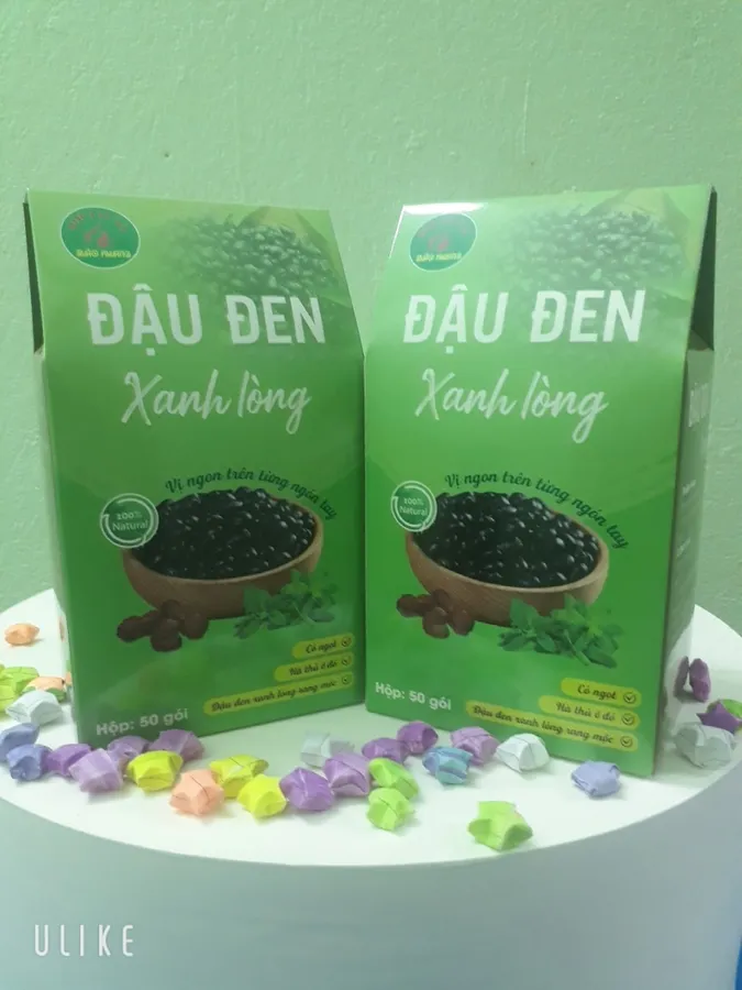 Trà Đậu đen xanh lòng (hộp 50 túi lọc)