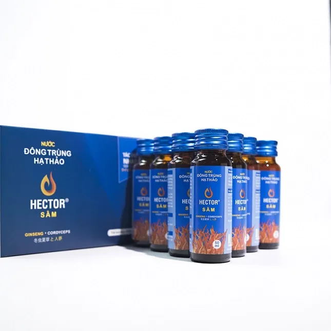 Nước Đông Trùng Hạ Thảo Hector – Hộp 10 chai x 50 ml