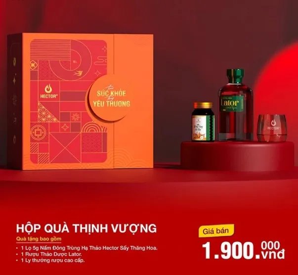 Set hộp quà Hector Thịnh Vượng