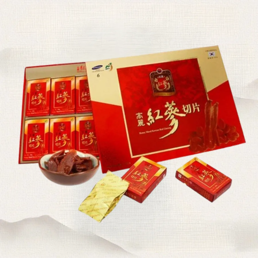SÂM TẨM MẬT ONG THÁI LÁT – Hộp 200G