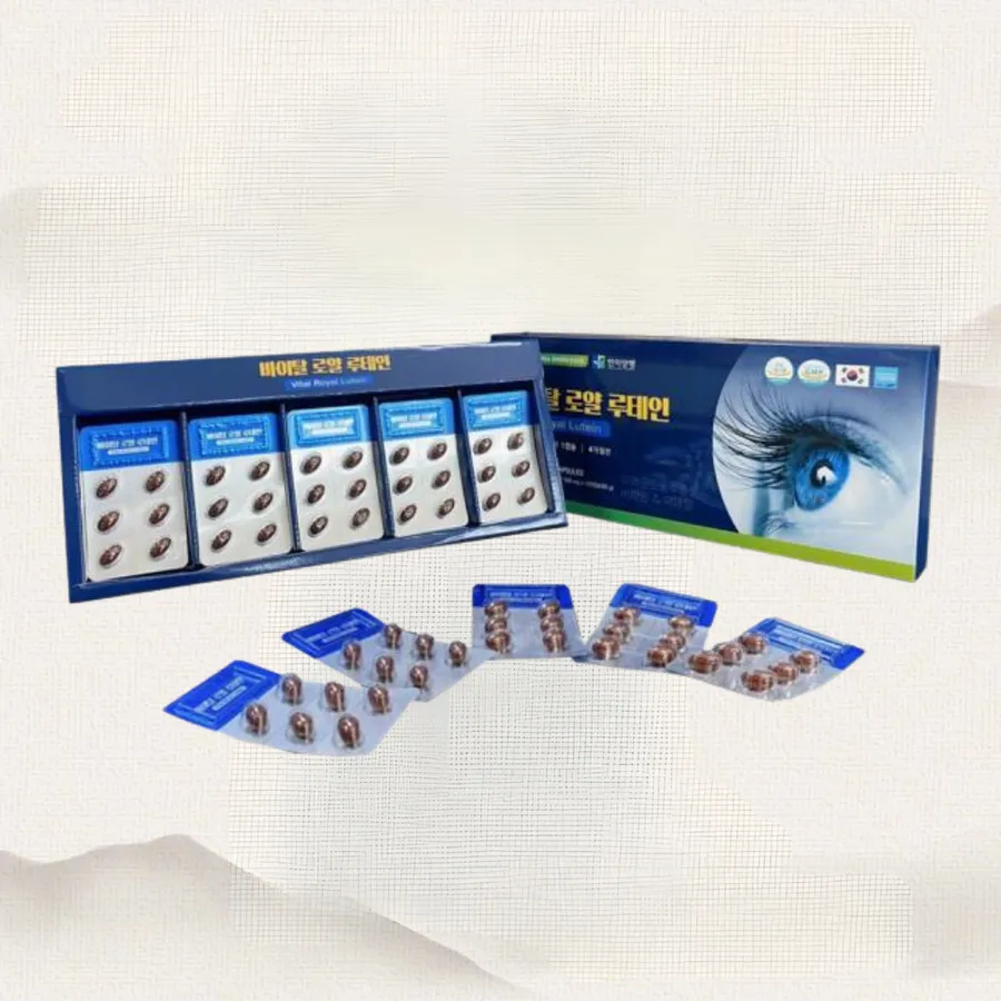 Viên bổ mắt Vital Royal Lutein – Hộp 120 viên