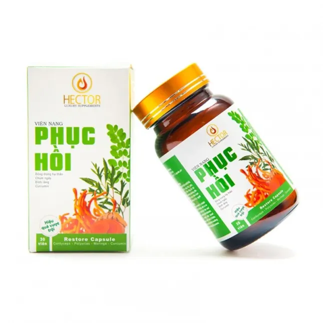 Viên nang phục hồi Hector – Hộp 30 viên x 300mg