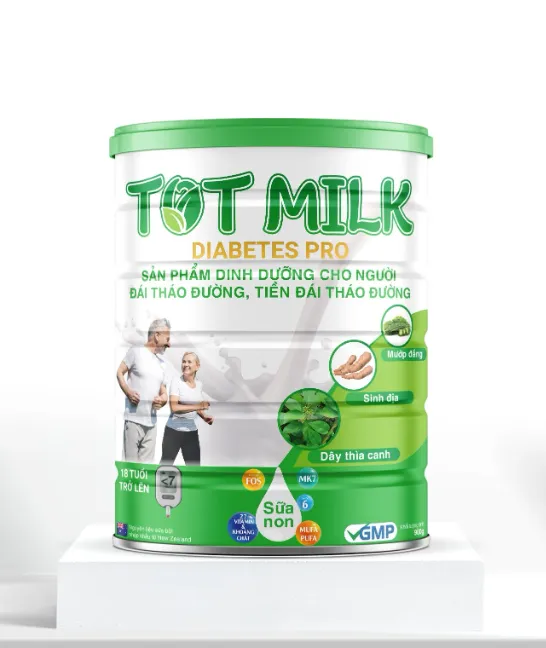 Dinh dưỡng cho người đái tháo đường Tot Milk Diabetes pro 900gr (An Tâm Care)
