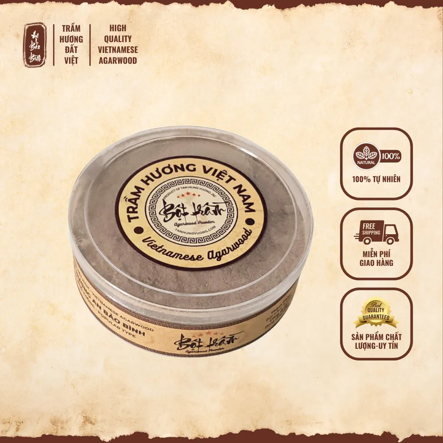 Trầm bột An Bảo Bình (65g) Phổ Thông – Trầm Hương Việt Nam