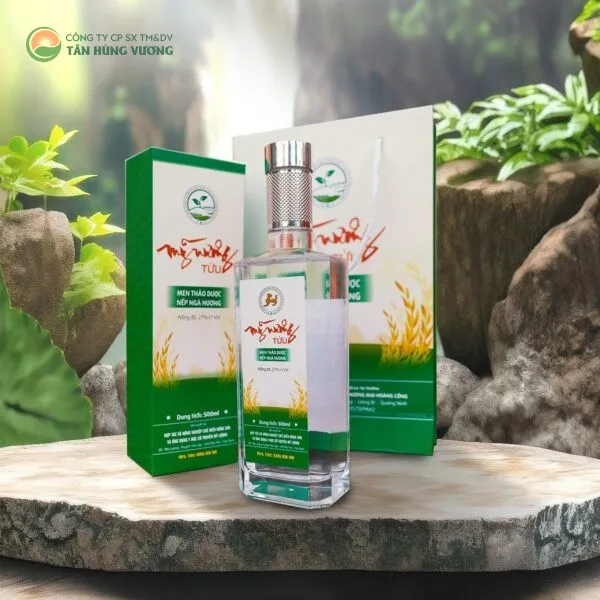 Mỹ Nương Tửu – Men thảo dược, nếp ngà hương (Cặp 2 chai x 500ml)