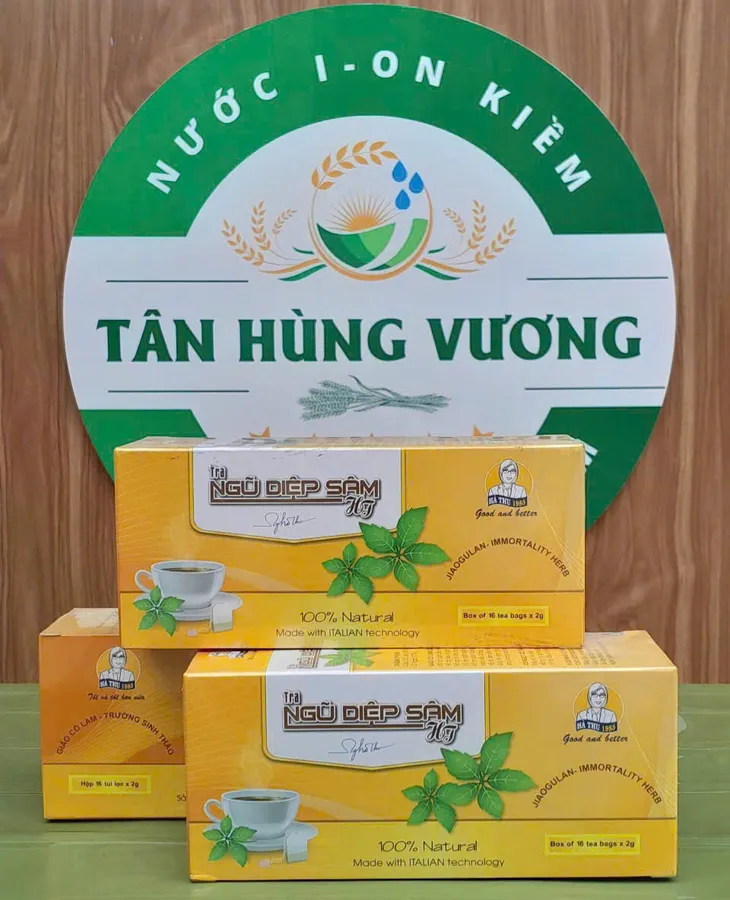 Trà Ngũ Diệp Sâm HT – Hộp 10 gói