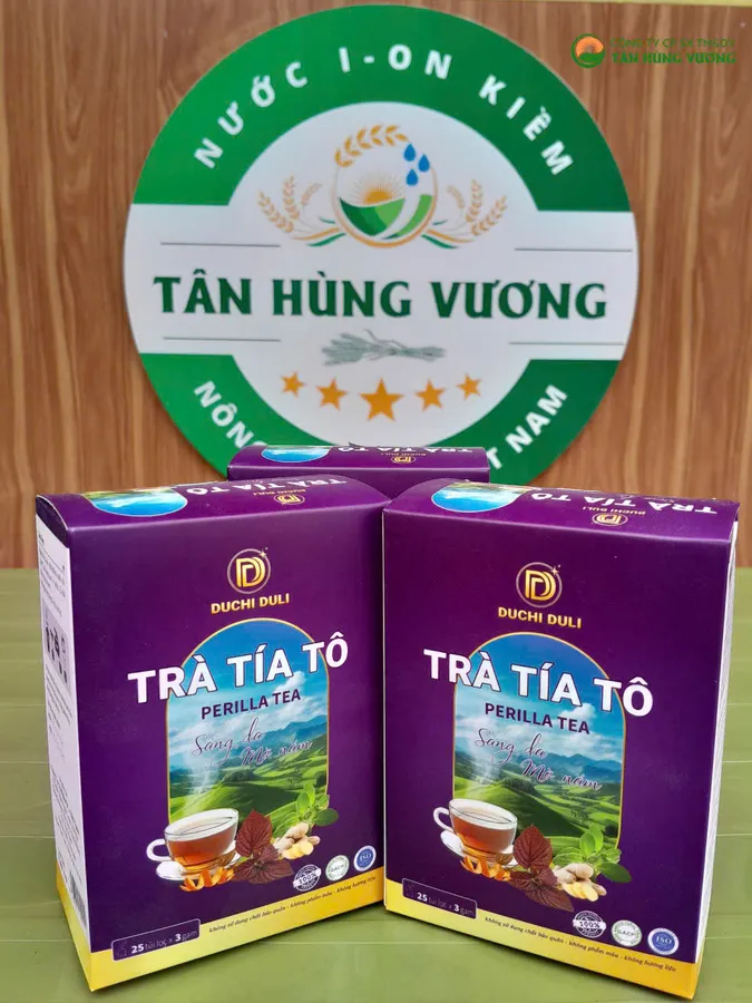 Trà Tía Tô Duchi Duli – Hộp 25 gói x 3g